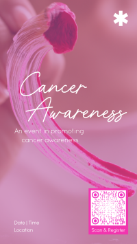 Cancer Awareness Event Facebook Story Design
