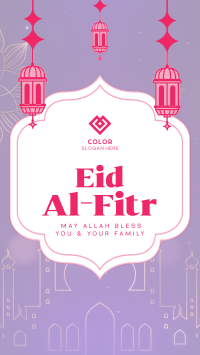 Eid Al-Fitr Celebration Instagram Reel Image Preview