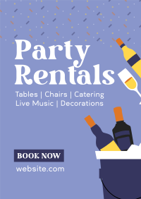 Party Services Poster Image Preview