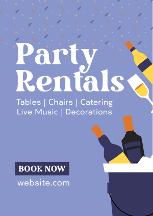 Party Services Poster Image Preview