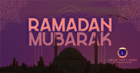 Traditional Ramadan Greeting Facebook Ad Design