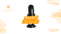 Weekly Podcast Facebook event cover Image Preview
