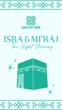 Isra and Mi'raj Facebook Story Design