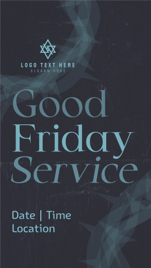  Good Friday Service Instagram story Image Preview