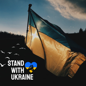 Stand with Ukraine Instagram post Image Preview