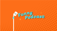 Funny Podcast YouTube Banner Design