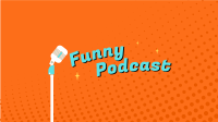 Funny Podcast YouTube cover (channel art) Image Preview