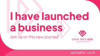 Business Launch Announcement Animation Preview