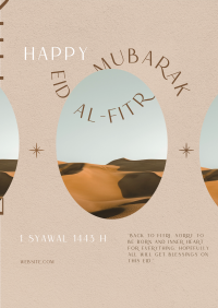 Eid Al-Fitr Poster Design