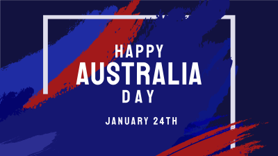 Happy Australia Facebook event cover Image Preview