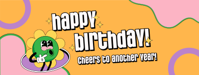 Happy Birthday Greeting Facebook cover Image Preview