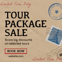 Travel Package Sale Linkedin Post Design