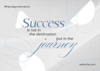 Success Motivation Quote Postcard Image Preview