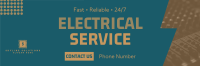 Handyman Electrical Service Twitter Header Image Preview