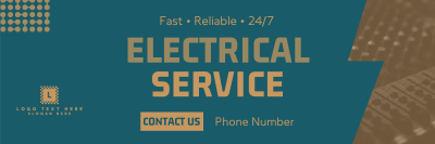 Handyman Electrical Service Twitter Header Image Preview