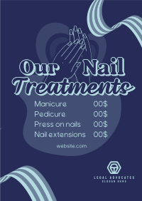 Nail Treatments List Poster Image Preview
