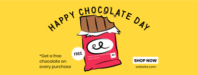 Chocolate Bite Facebook cover Image Preview