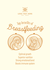 Breastfeeding Benefits Poster Image Preview