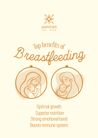 Breastfeeding Benefits Poster Image Preview