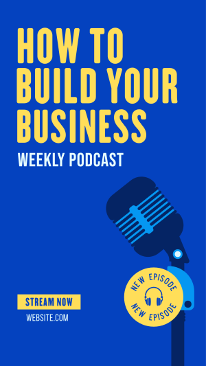 Building Business Podcast Instagram Story Image Preview