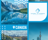 Canada Tourism Collage Facebook Post Design