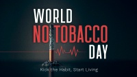 No Tobacco Day Video Design