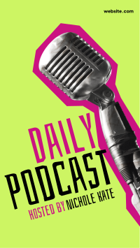 Daily Podcast Instagram Story Design