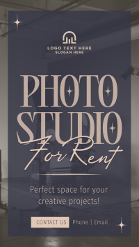 Photo Studio Rental Instagram Reel Design