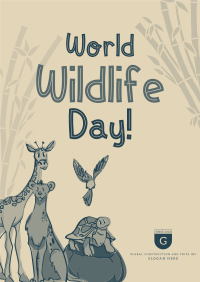 World Wildlife Conservation Poster Design