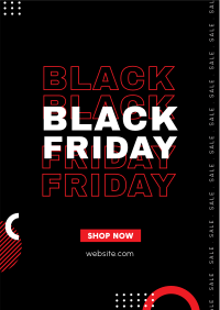 Black Friday Sale Flyer Design