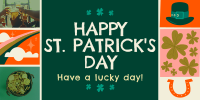 Rustic St. Patrick's Day Greeting Twitter post Image Preview