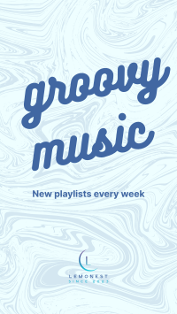 Groovy Music Facebook story Image Preview