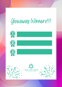 Feminine Giveaway Winners  Poster Image Preview