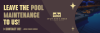 Pool Maintenance Service Twitter header (cover) Image Preview