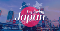 Japan Vlog Facebook Ad Design