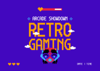 Arcade Showdown Postcard Image Preview