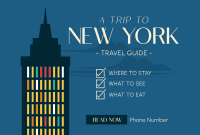 NY Travel Package Pinterest Cover Design