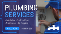 Plumbing Pipes Repair Animation Image Preview