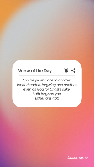 Verse of the Day Instagram story
