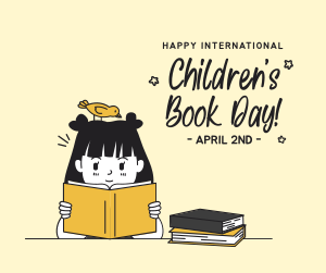 Children's Book Day Facebook post Image Preview