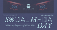 Modern Social Media Day Facebook ad Image Preview