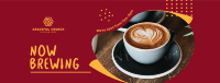 Coffee Shop Opening Facebook cover Image Preview