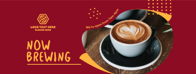 Coffee Shop Opening Facebook cover