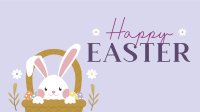 Cute Easter Bunny Video Image Preview