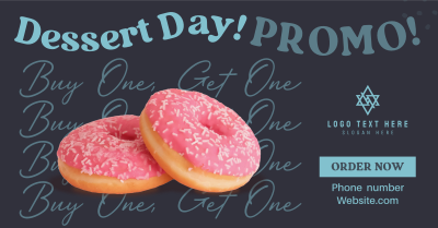 Donut BOGO My Heart Facebook ad Image Preview