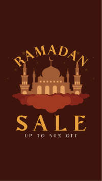 Ramadan Sale Offer YouTube Short Design