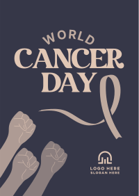 Cancer Day Poster Image Preview