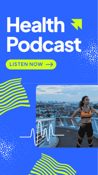 Health Podcast TikTok video Image Preview