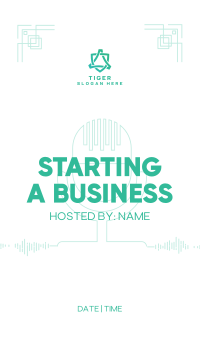 Simple Business Podcast Instagram story Image Preview