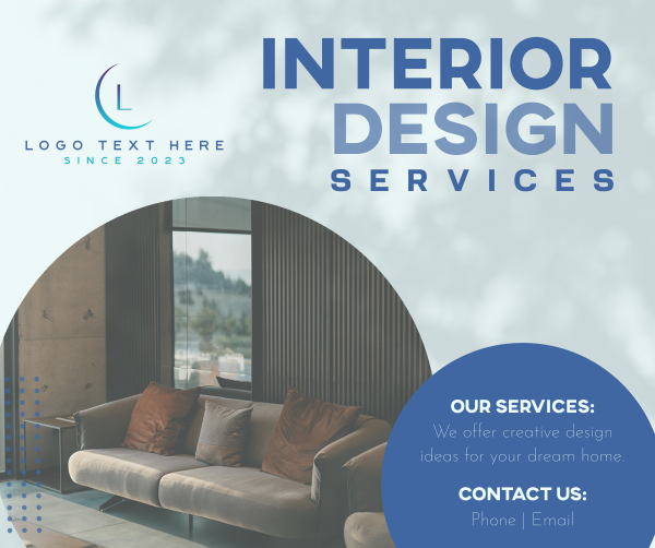 Interior Design Services Facebook Post Design Image Preview